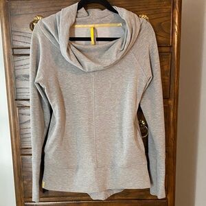 Lole Light Gray Cowl Neck Sweater women’s M